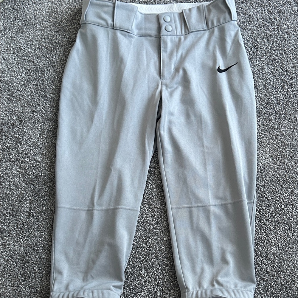 Nike Kids Gray baseball/softball pants